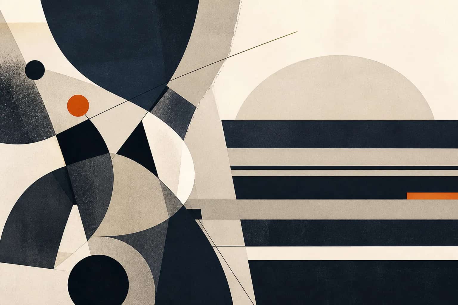 Abstract editorial artwork for "Managing Emotions When Selling a Business: 11 Practical Rules"